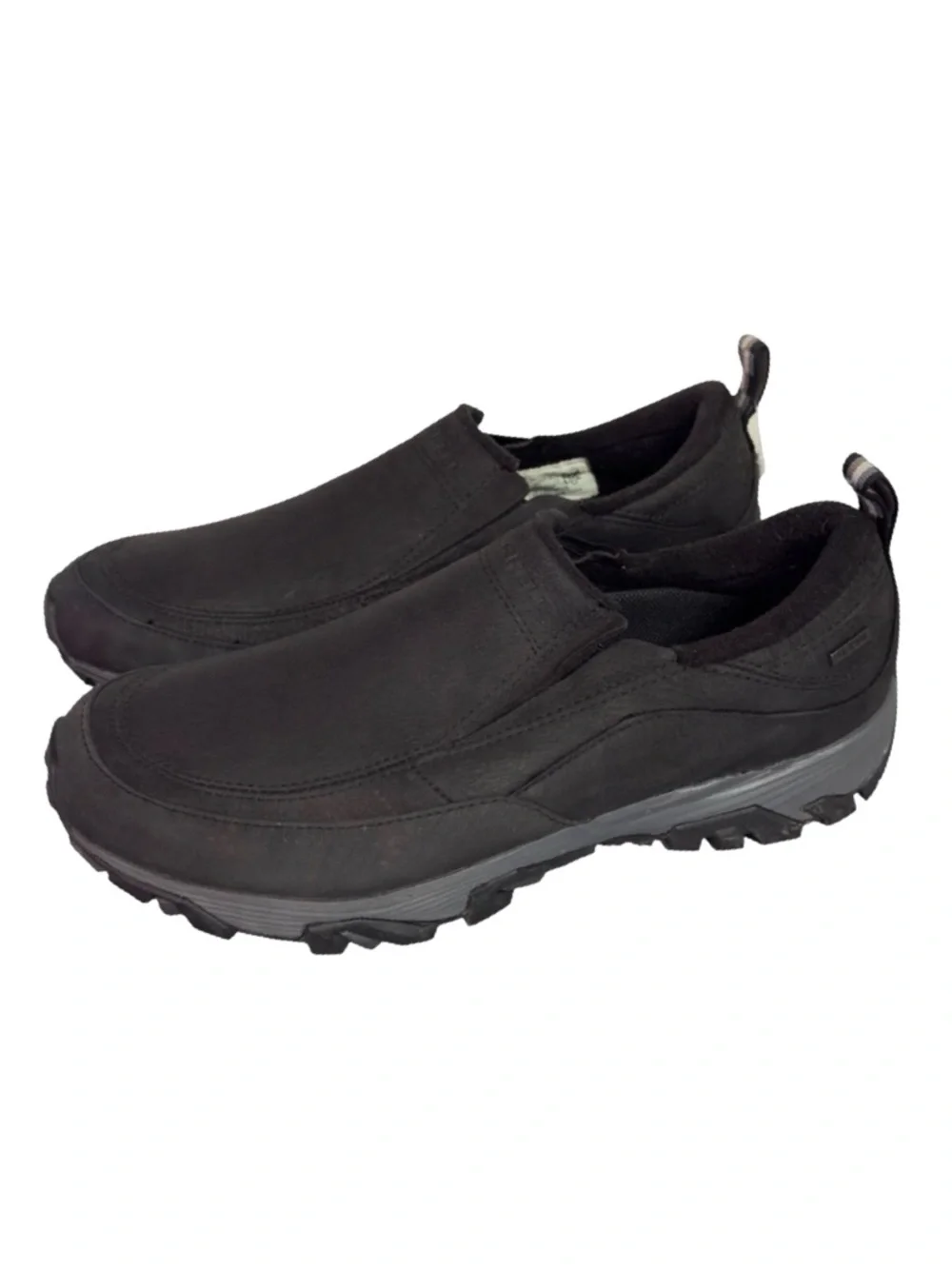 Merrell Men's Coldpack Ice+ Moc Waterproof - Black Slip-On Outdoor Shoe Size 11